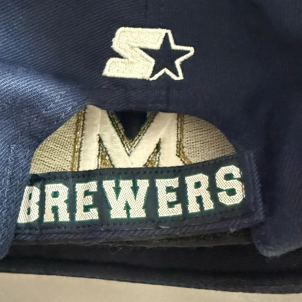 Vintage Milwaukee Brewers Starter The Right‎ Hat Baseball MLB Cap